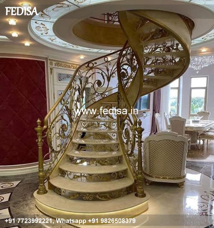 Luxury Simple Stairs Design For Small House Modern Garden Railings Safety Door Fabrication Design