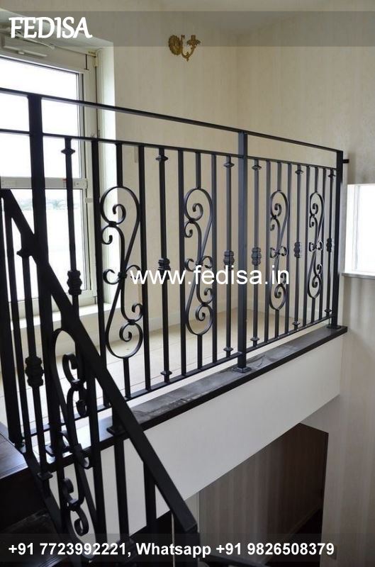 Luxury Outdoor Stairs Design Steel Railing Design Roof Shop Grill Design