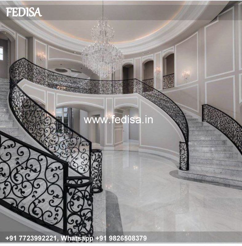 Classic Stair Railing Design Iron Steel Grill Ke Design Simple Exterior Balcony Grill Design