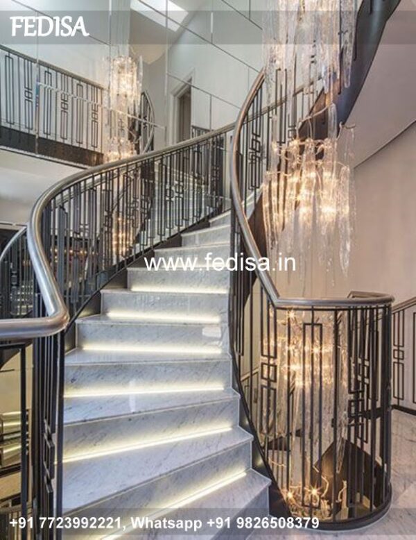 Classic Iron Grill Design For Stairs Chhajje Ki Railing Ka Design Spiral Stairs For Small Spaces