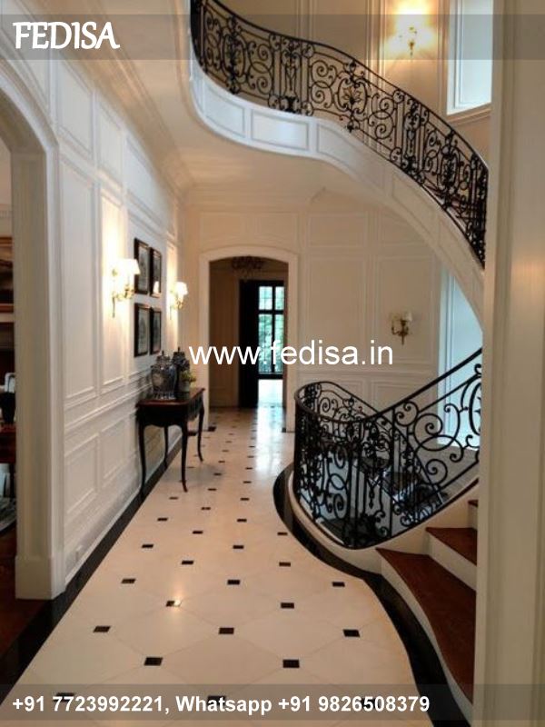 Luxury House Stairs Design Inside Railing Design Wall Square Pipe Handrail Design