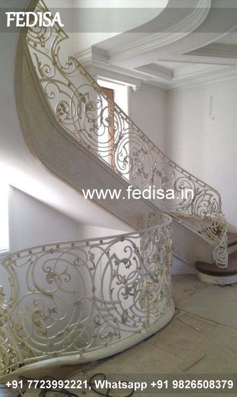 Luxury Rooftop Stairs Design Simple Railing Grill Design Ss Safety Grill Design