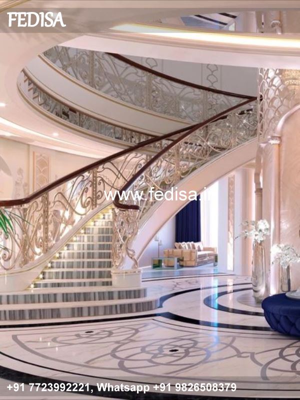 Classic Stair Partition Design Mdf Railing Design Ss Steel Window Grill