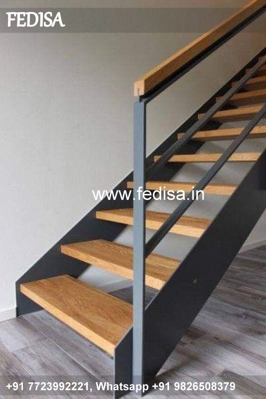 Luxury Living Room With Stairs Layout Glass Railing Staircase Design Stainless Grills Design For Terrace