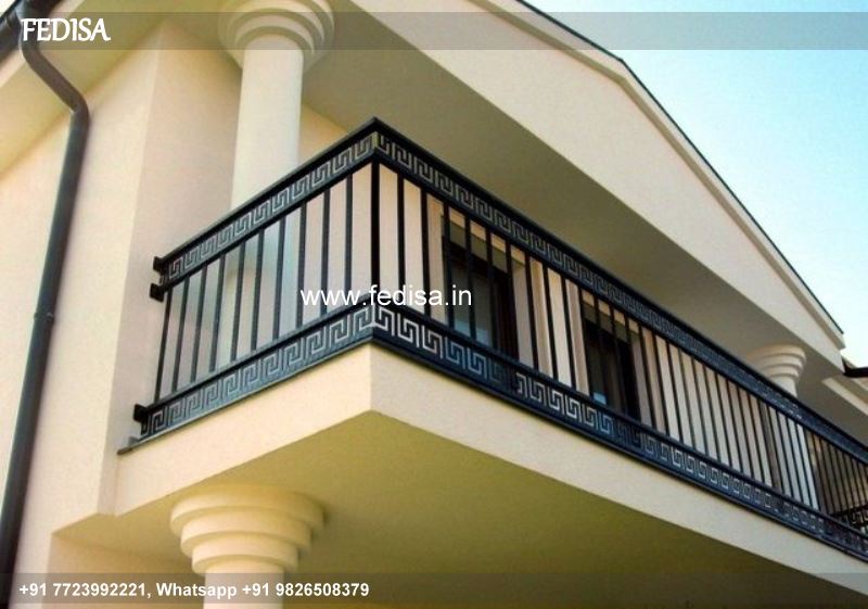 Luxury Round Stairs Design Cast Iron Balcony Grill Stair Design Architecture