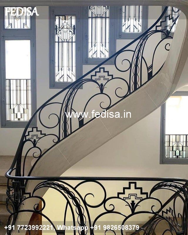 Classic Stairs In Living Room Aaj Ki Railing Stair Hand Railing Design