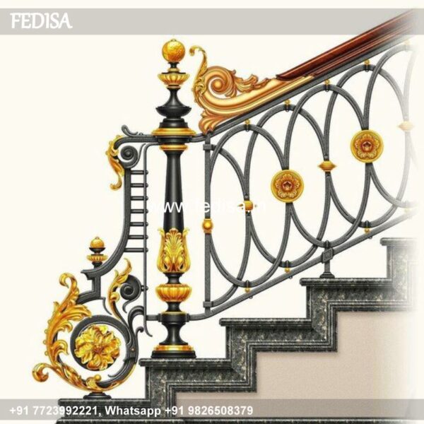 Classic Chain Staircase Design Ss Railing Design Front Staircase Glass Painting Designs