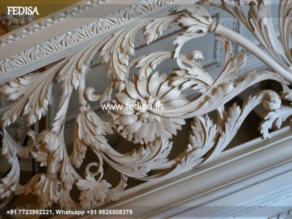 Luxury Round Jina Design Outer Balcony Grill Design Stairs Niche Design