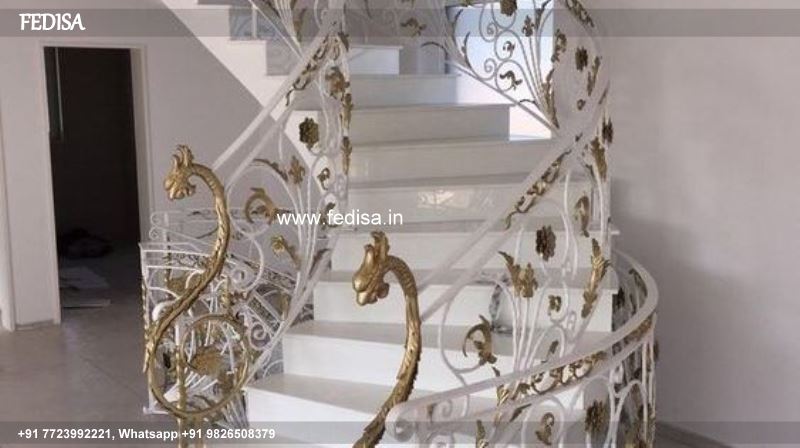 Luxury Staircase Wardrobe Design Lokhandi Railing Design Stairs With Ramp Design