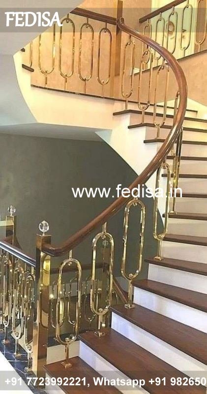 Luxury Open Concept Stairs Outdoor Modern Railing Steel Grill Khidki
