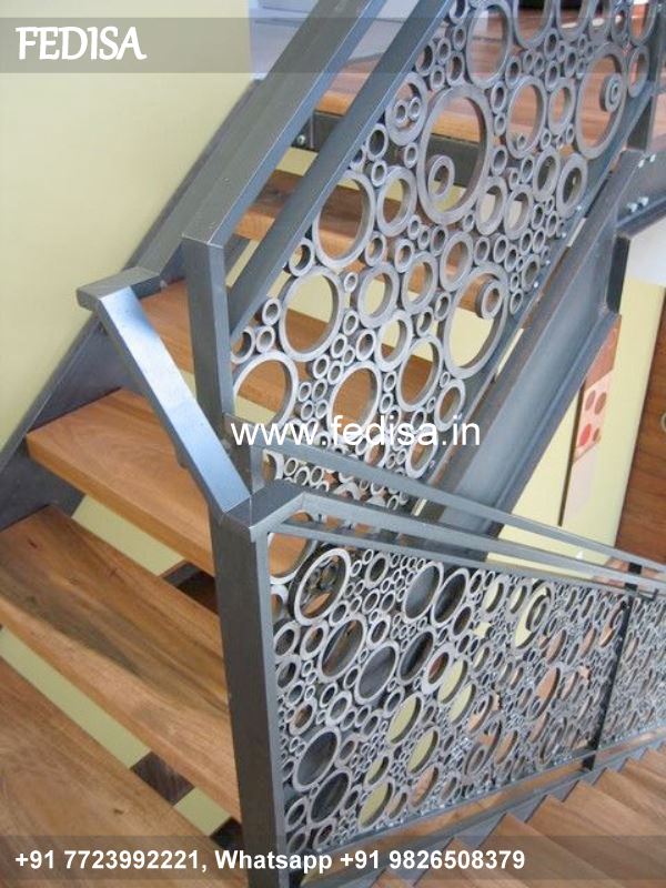 Classic Staircase Cover Design Steel Railing Home Design Steel Grill Railing Design