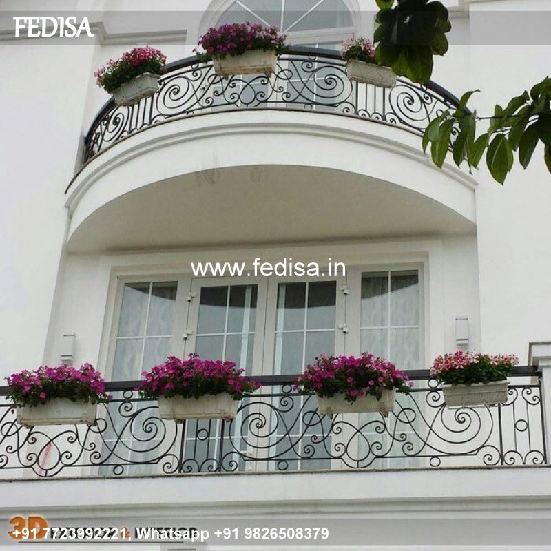 Classic Contemporary Staircase Design Of Railing Of Balcony Steel Pipe Balcony Design