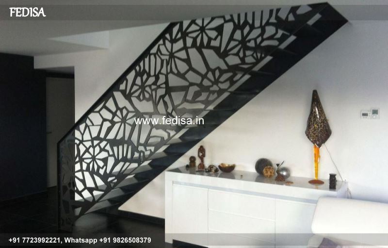 Classic Curved Staircase Design House Front Design Railing Steel Railing Boundary