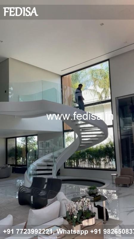 Luxury Concrete Stairs Design Design Of Ladder Railing Steel Railing Design 2021
