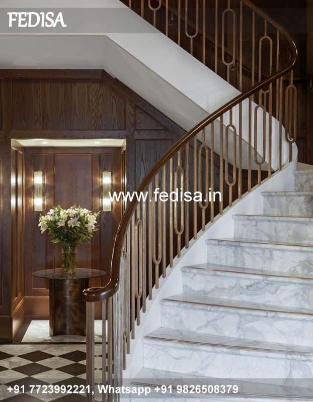 Luxury Wooden Staircase Designs For Homes Square Pipe Railing Handrail Steel Railing Design For Home Balcony