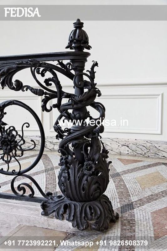 Luxury Iron Stairs Design For Home Ss Gate Railing Structural Steel Stair Design