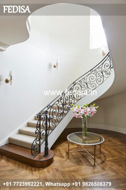 Luxury Modern Wood Stairs Guard Rail Designs Terrace Iron Railing Design