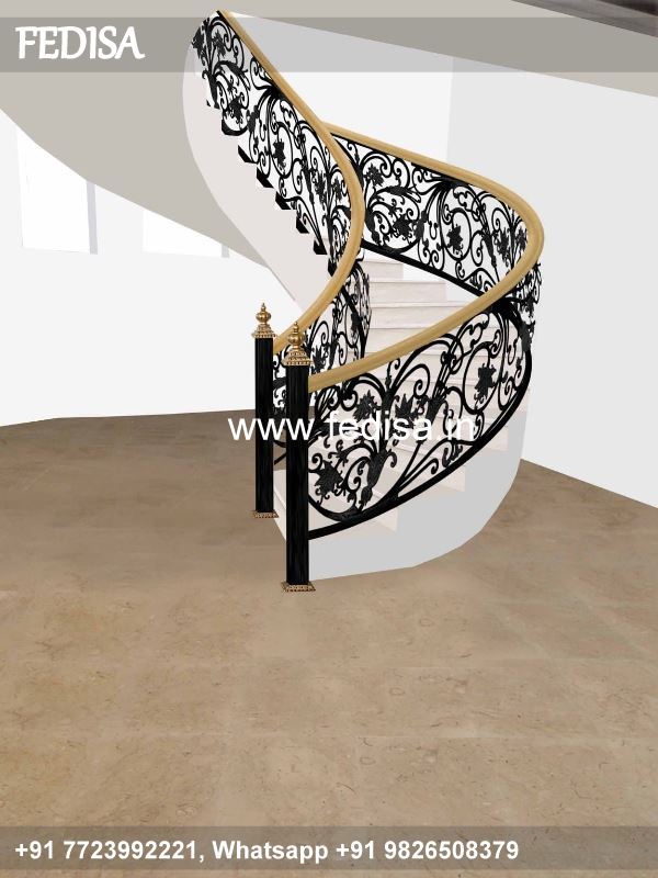 Classic Modern Iron Stair Railing Small House Railing Design Toilet Window Grill Design