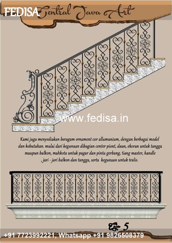 Classic Simple Stair Railing Design Railing Glass Design For Stairs Tubular Railings Design