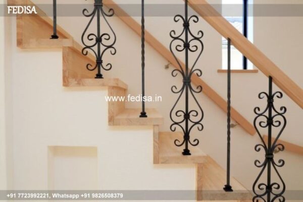 Classic Fire Escape Staircase Design Safety Grill Design Window Design Steel Grill