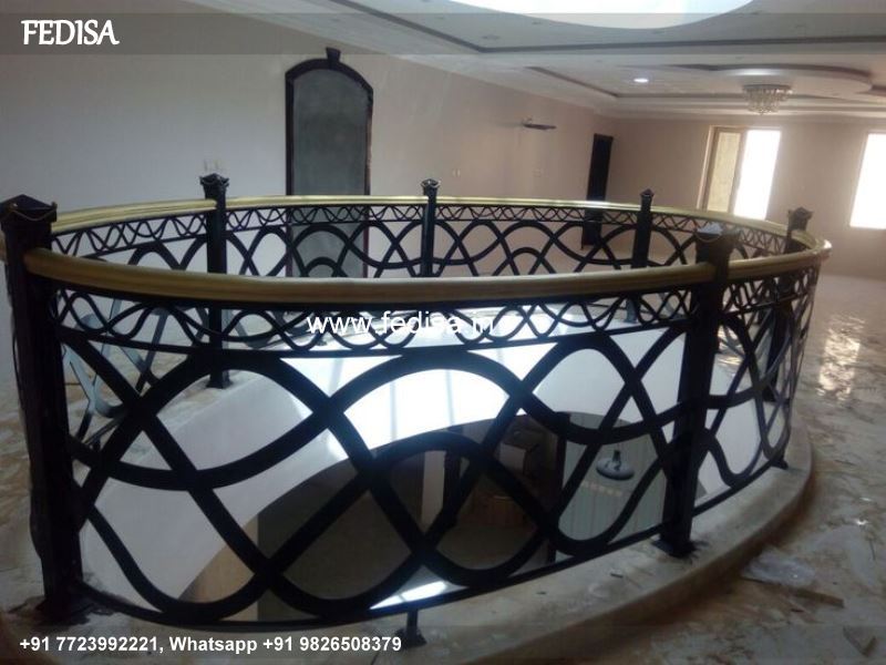 Classic Stair Railing Design Iron Grill Ki Design Window Inside Grill Design