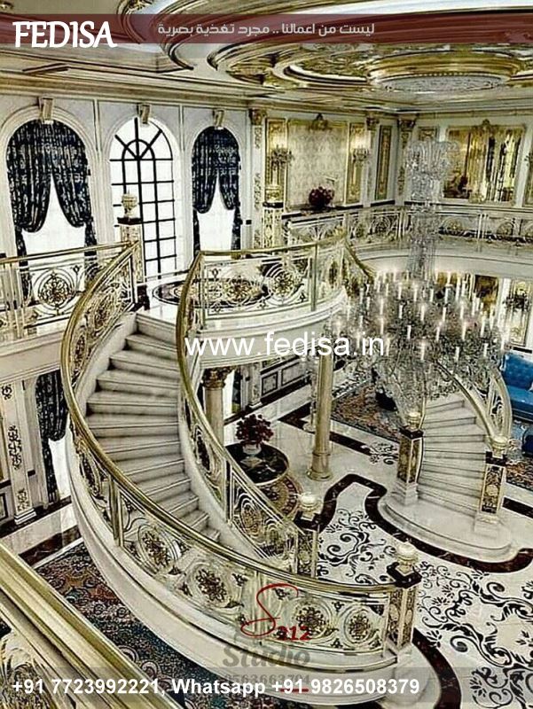 Luxury Simple Stairs Design For Indian Houses Compound Grill Design Window Iron Bar Design