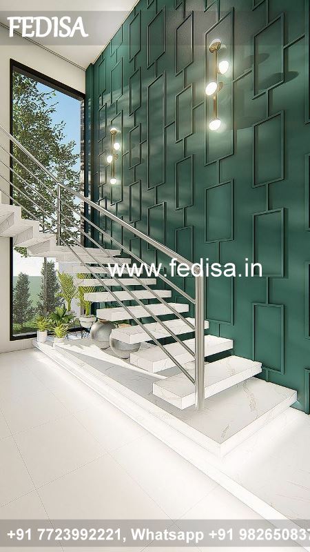 Classic Staircase Under Space Design Khidki Ka Grill Ka Design Wrought Iron Window Grill Design