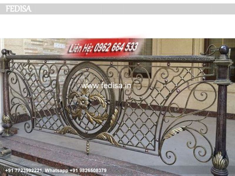 Classic Spiral Steps Design Ms Window Grill Arch Grill Design