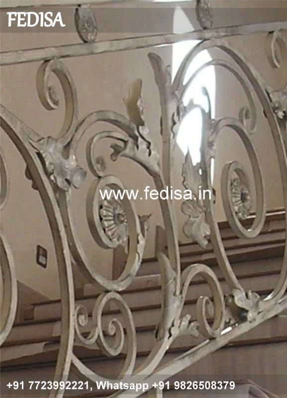 Classic Stairs For Small House Grill Door For Main Door Balcony Ss Design