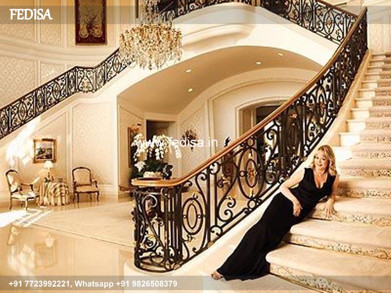 Classic Stairs Railing Designs In Steel And Glass Arch Window Grill Design Bathroom Window Grill Design