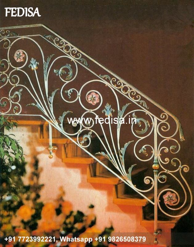 Classic Staircase Headroom Design Home Jannal Design Chhat Railing Design Cement