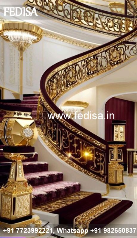 Luxury Modern Staircase Design Door Grill Color Door Window Grill Design