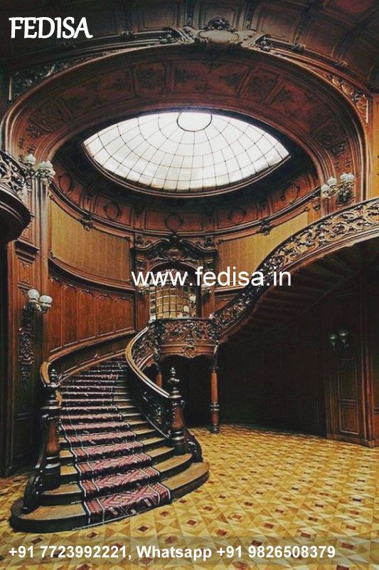 Classic Staircase Design Outside The House Covered Balcony Grill Design Gate Grill Color