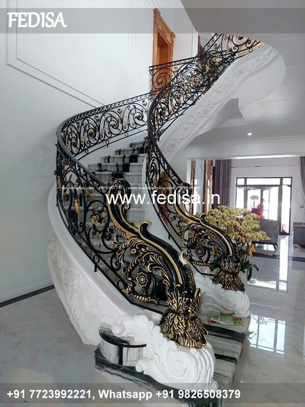 Classic Chain Staircase Design Grill Gate For Door Grill Design Box Window