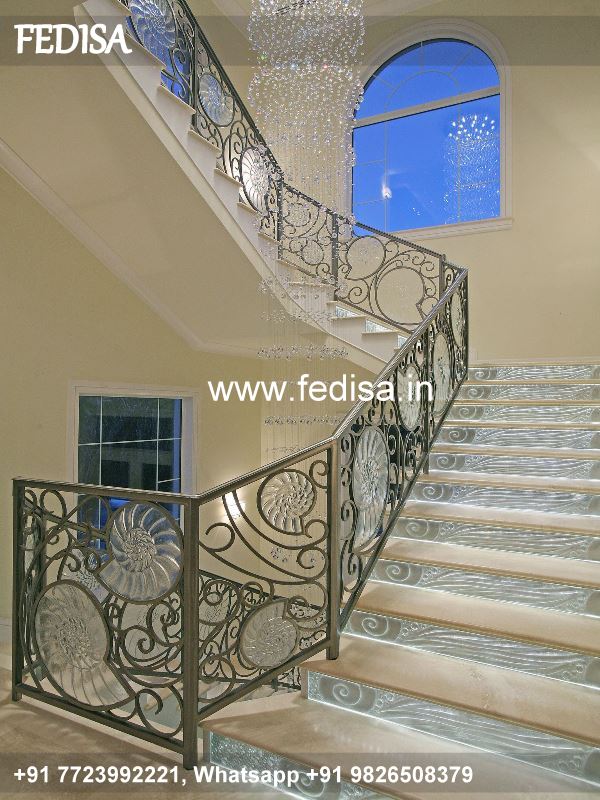 Classic Down Stairs Design Metal Grill Gate Grill Design Window Home