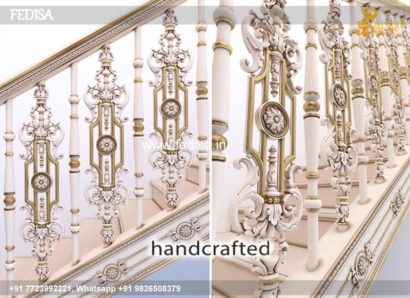 Luxury Iron Stairs Design For Indian Houses 3d Grill Design Home Balcony Grill Design