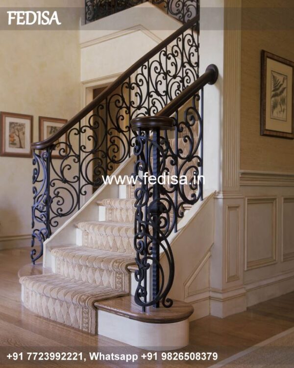 Classic Staircase Color Design Khidki Ki Jali Ki Design House Steps Design Inside