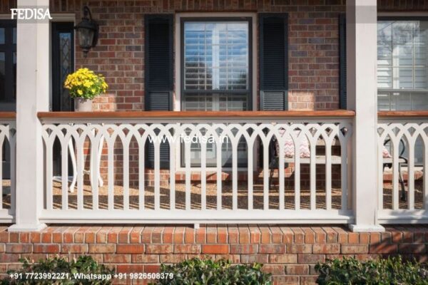Luxury Open Concept Stairs French Door Grill Design Iron Window Grill Color