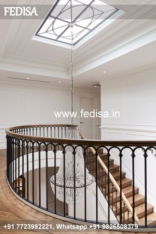 Luxury Wooden Stairs Design Grill Patterns For Windows Jina Railing Design