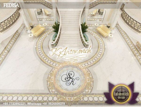 Classic Curved Staircase Design Balcony Grill Design Full Cover Laser Cutting Design Grill