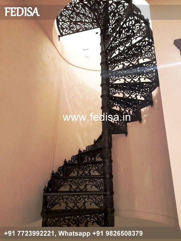 Luxury Contemporary Stair Railing Glass Door Grill Design Latest Iron Railing Design