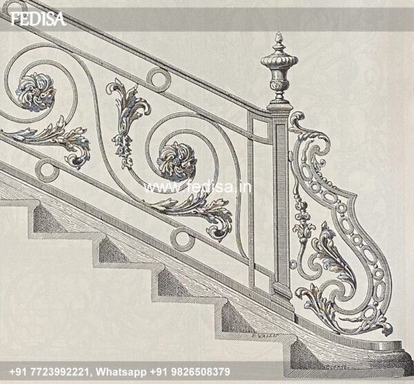 Classic Creative Stairs For Small Spaces Grill Round Design Lohe Ka Grill