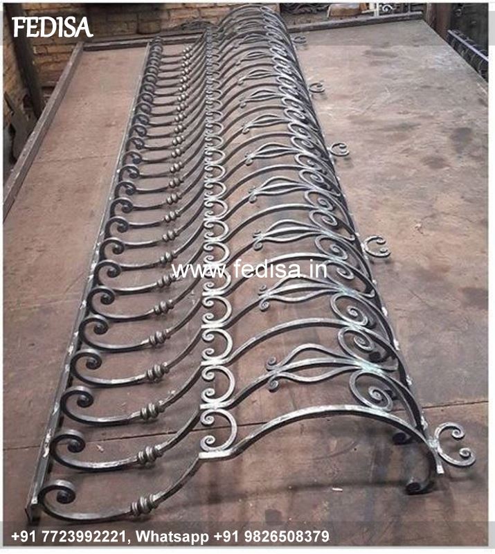 Classic Straight Stairs Design Arch Door Grill Design Main Door Grill Design Sample