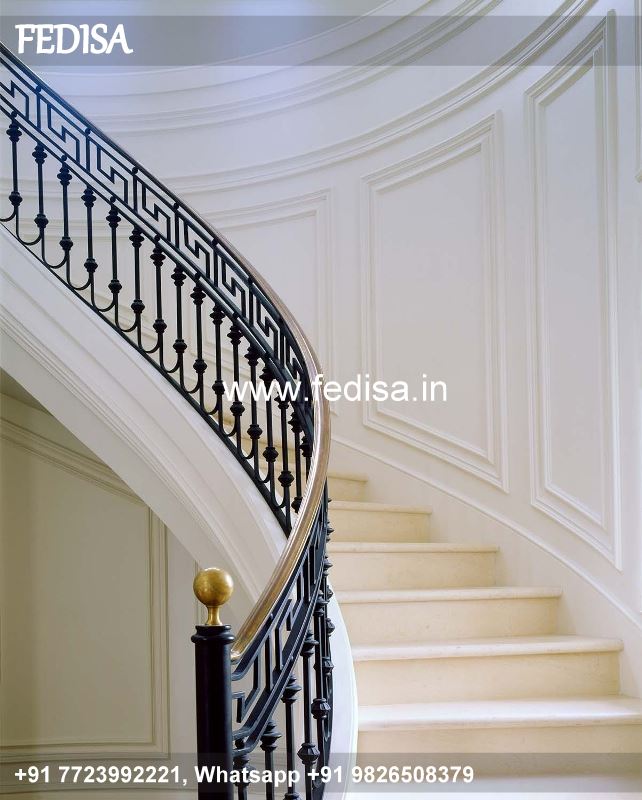 Luxury Duplex Steps Expanded Metal Grill Design Modern House Grill Design