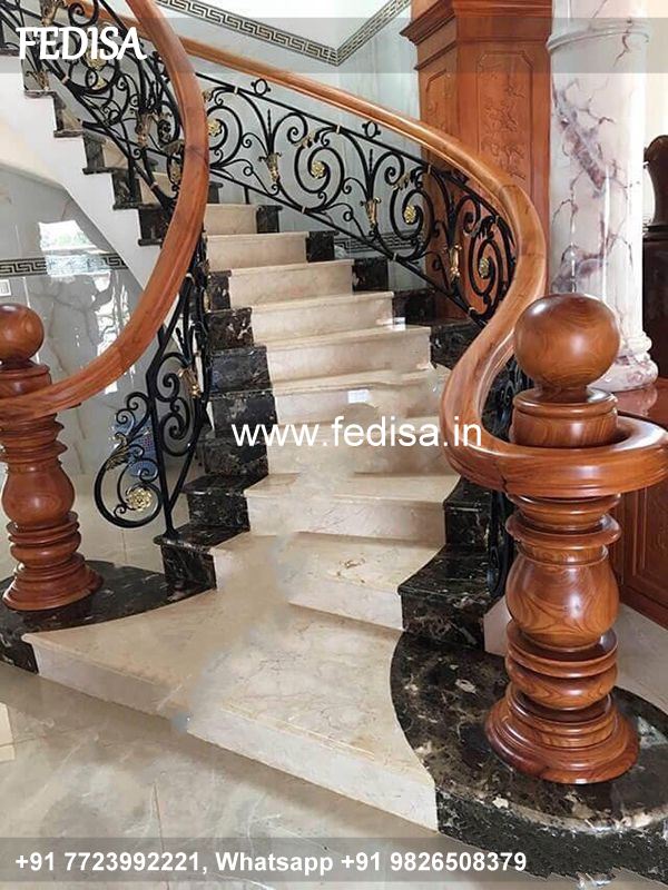 Classic Stair Color Design Ss Steel Window Design Ms Pipe Grill Design