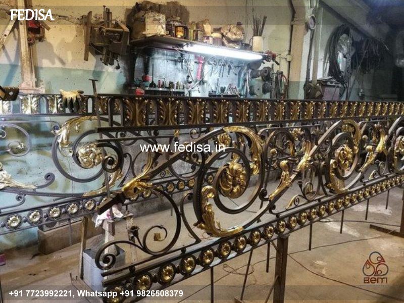 Classic Concrete Staircase Design For Small Spaces Grill Catalog Design Outside Staircase Railing Design