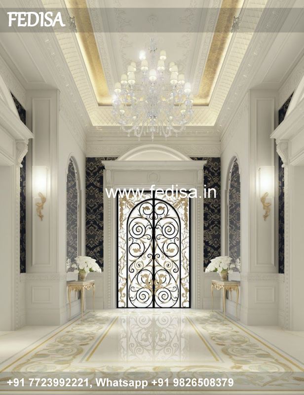 Classic Staircase Color Design Laser Cutting Design Grill Pop Design For Stairs Roof