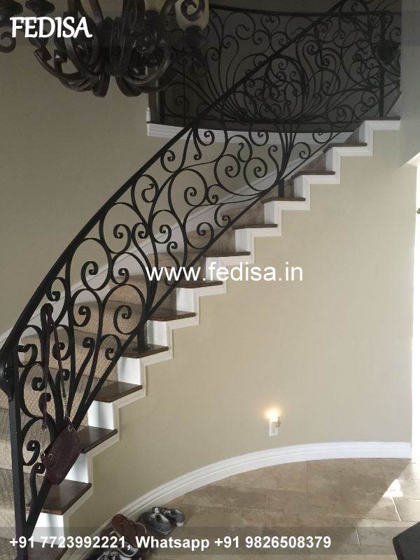 Luxury Steel Railing Stairs Design Design Grill Door Reling Ki Dijain Steel