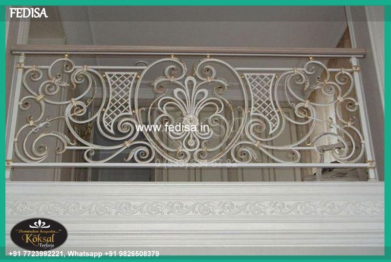 Classic Klapster Stairs Tube Grill Design Roof Iron Railing Design