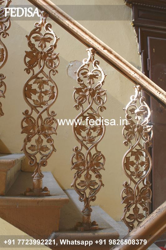 Luxury Staircase Handrail Design Grill Window Design Latest Safety Door Design Grill